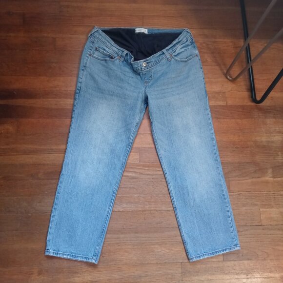 ABERCROMBIE & FITCH maternity the ankle straight jeans (12S/31) - Picture 5 of 15